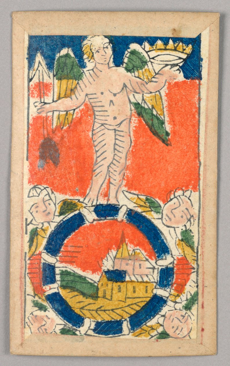 Minchiate (Tarot) Spielkarte von Unknown artist