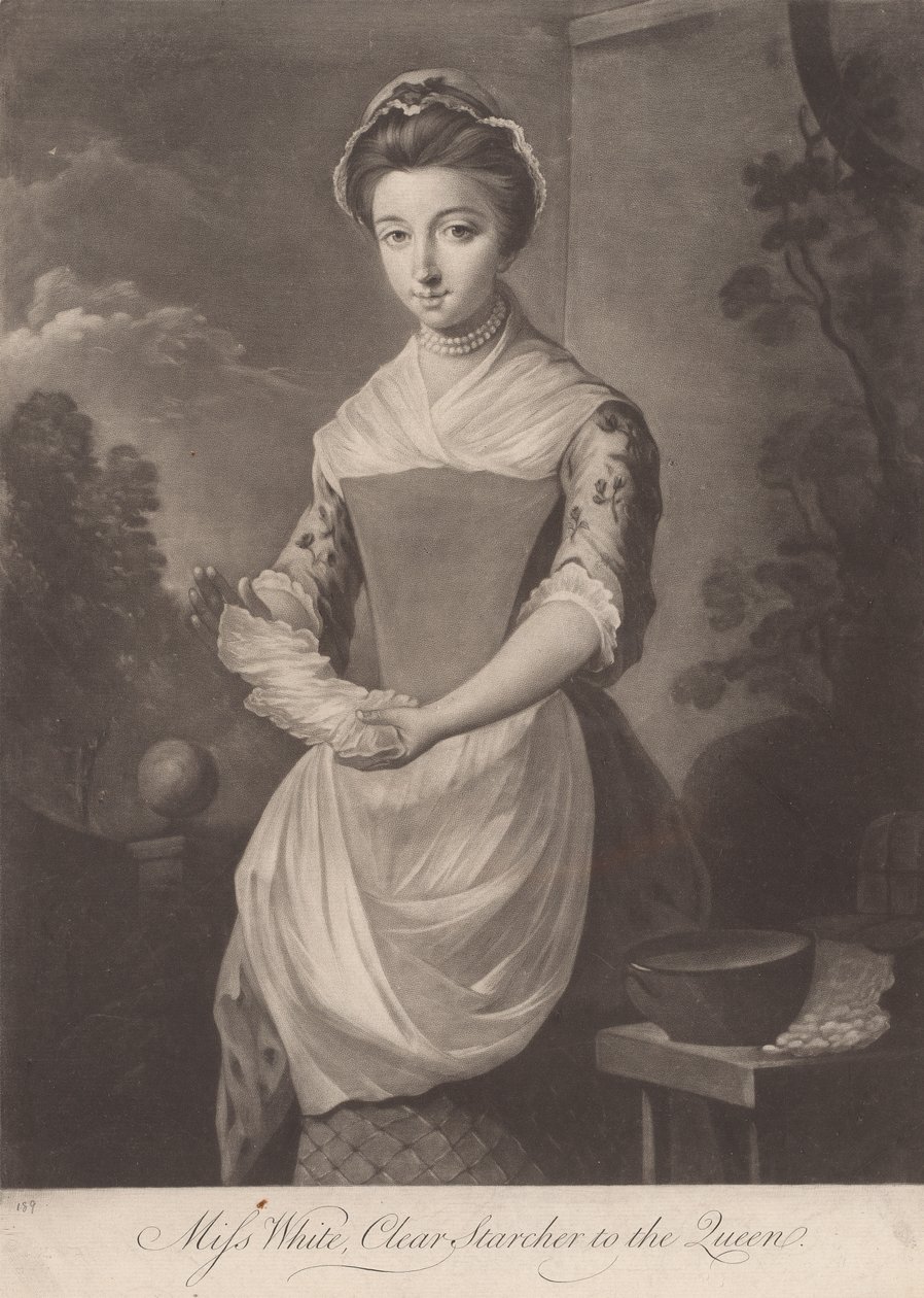 Fräulein White, Klarstärkerin der Königin von Unknown artist
