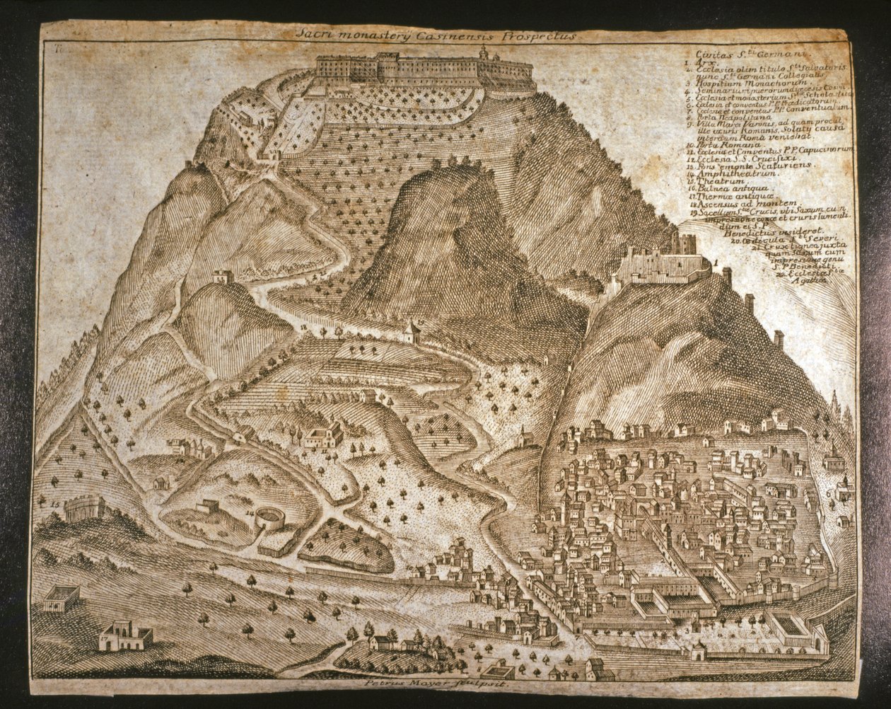 Montecassino: Das Kloster von Unknown artist