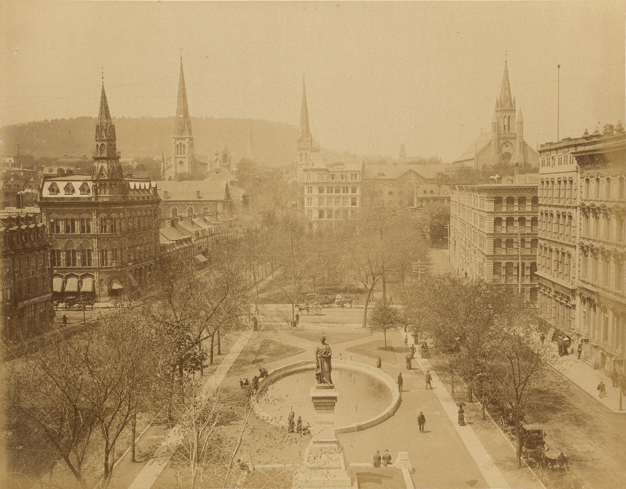 Montreal, Place Victoria von Unknown artist