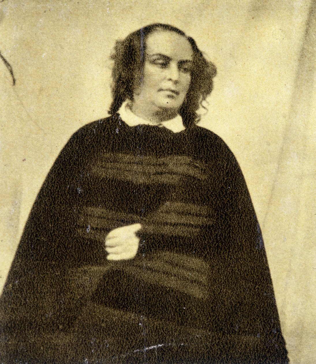 Frau Victor Hugo, immer noch in Schwarz gekleidet seit dem Tod ihrer Tochter Leopoldine von Unknown artist