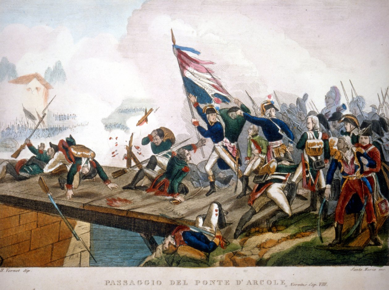 Napoleon Bonaparte an der Pont d
