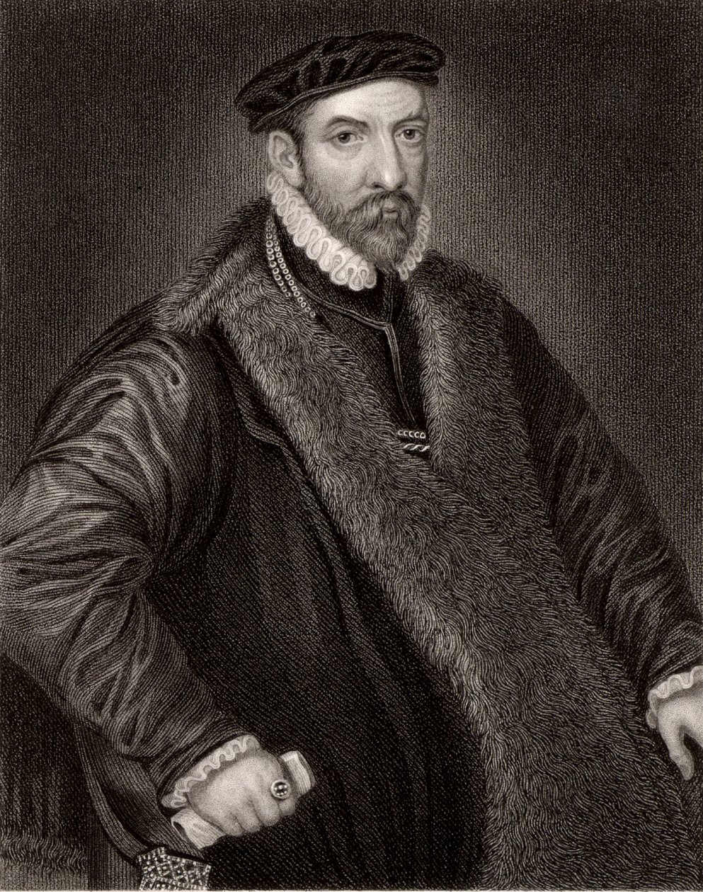 Nicholas Bacon (1509-1579) von Unknown artist
