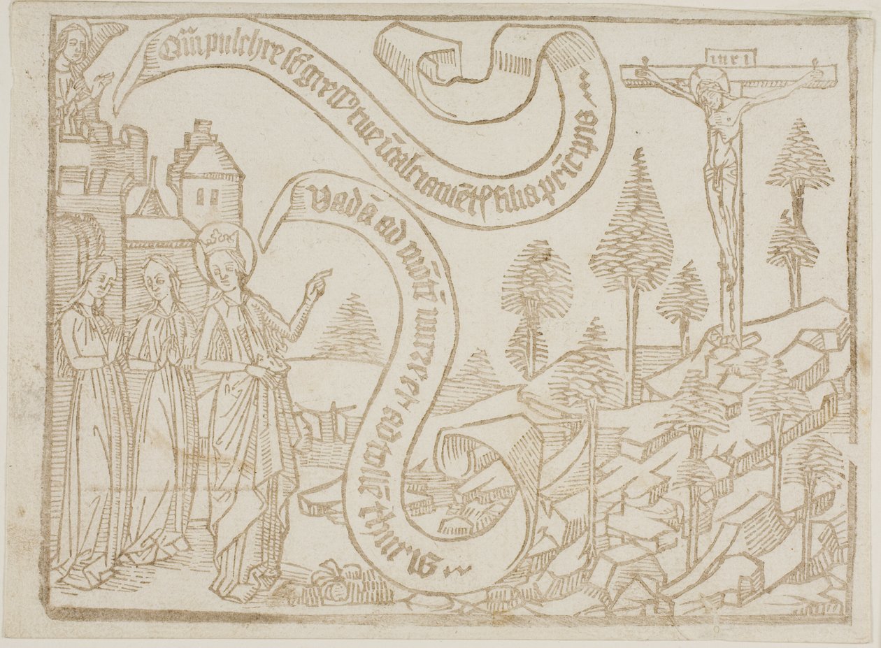 Seite aus dem Canticum Canticorum (Das Hohelied) von Unknown artist