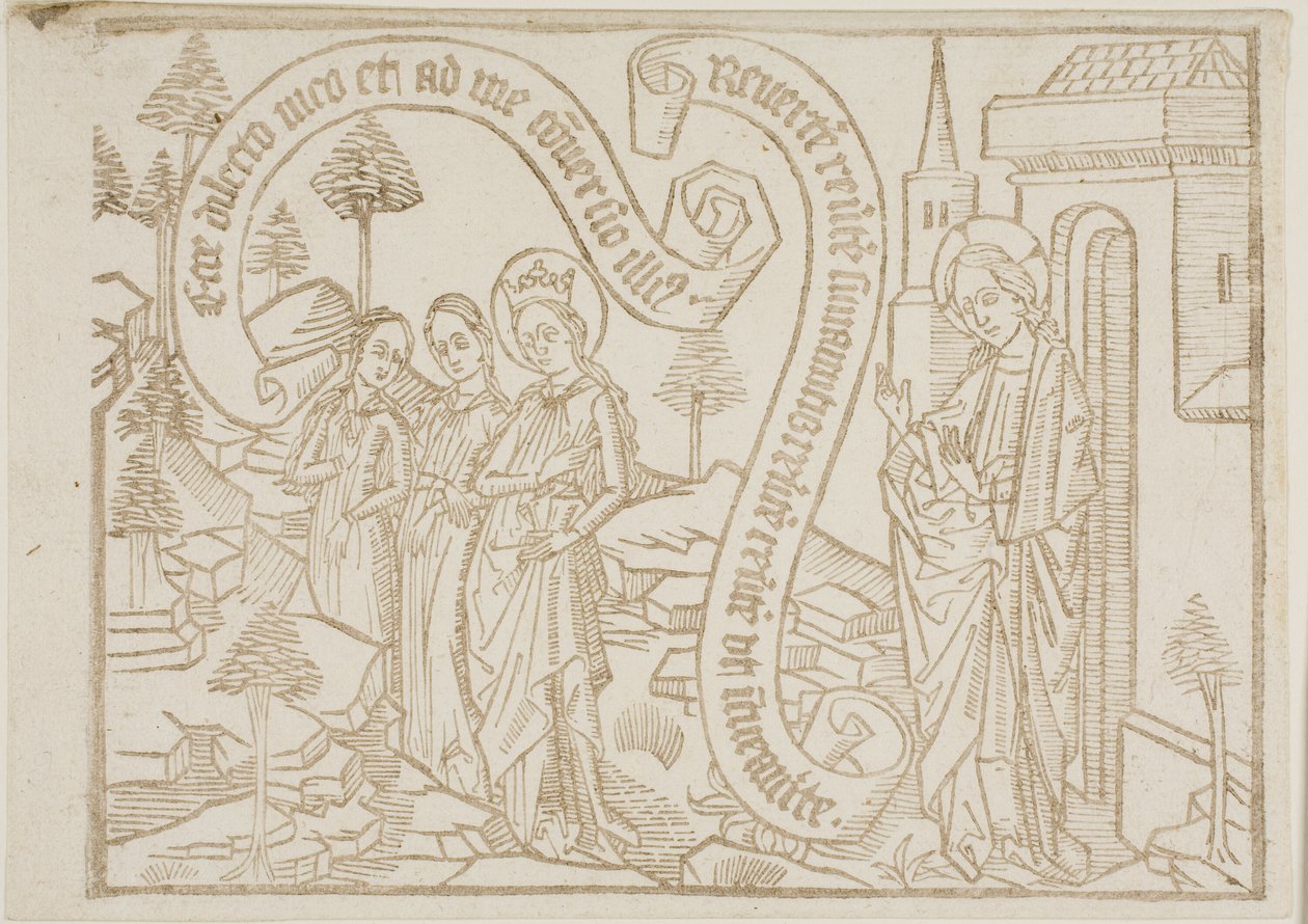 Seite aus dem Canticum Canticorum (Das Hohelied Salomos) von Unknown artist