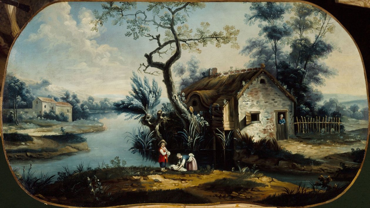 Pastorale Szene, zwischen 1701 und 1800 von Unknown artist