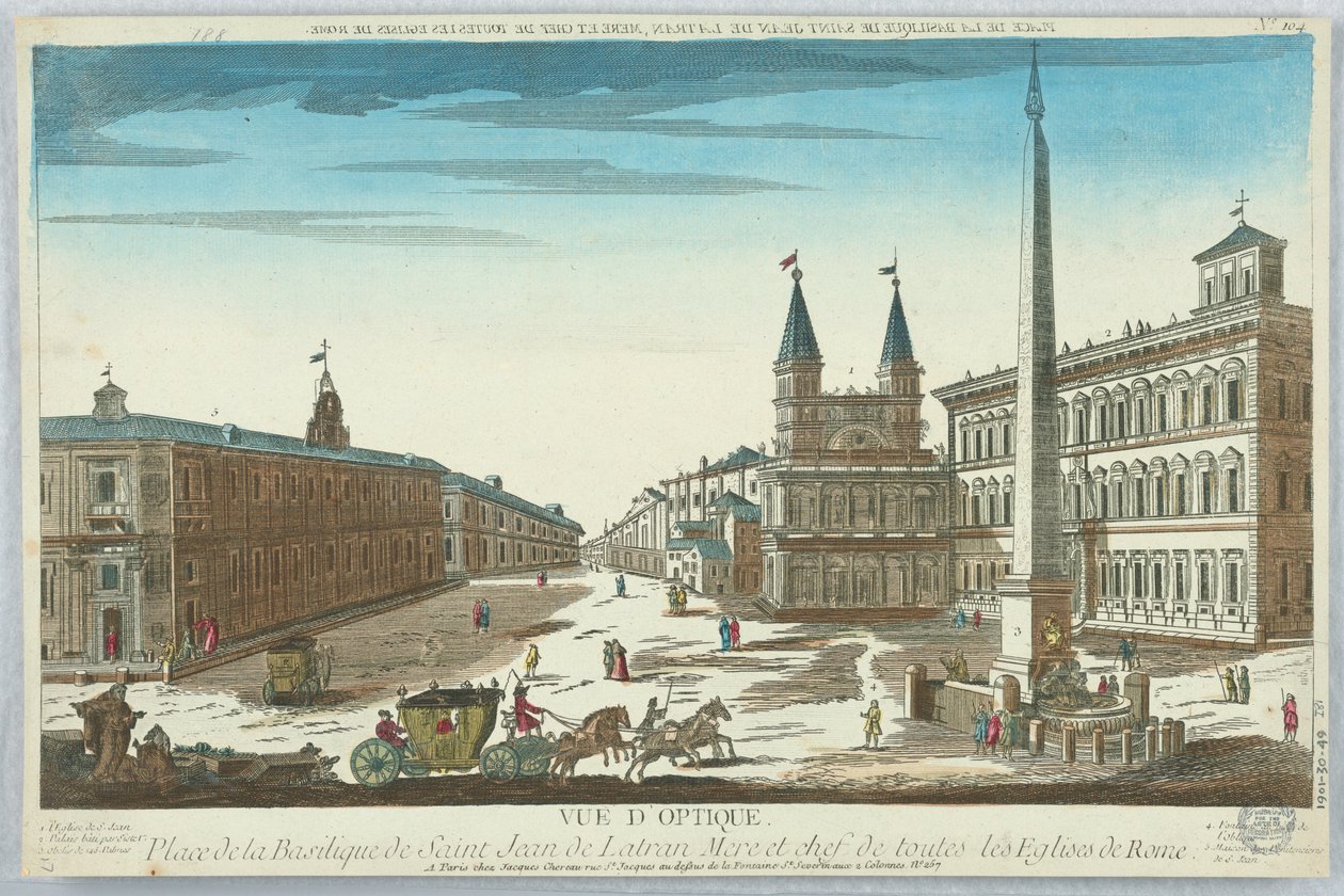 Guckkastenbild, Vue d