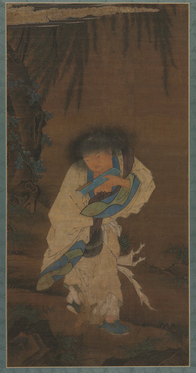 Dichter und Einsiedler Hanshan von Unknown artist