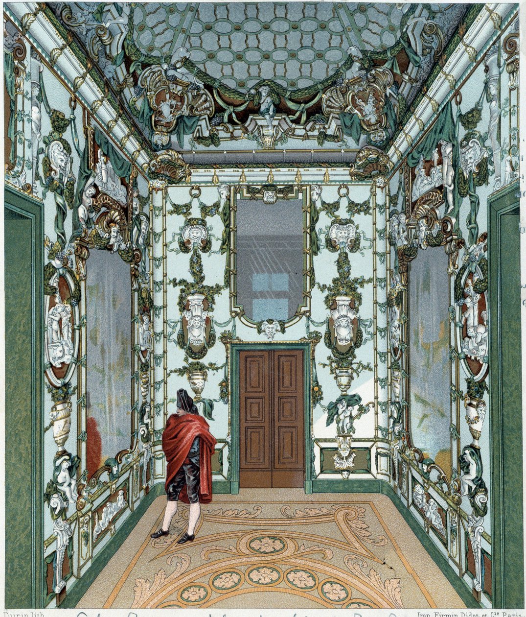 Porzellansalon des Königspalastes von Madrid. 18. Jahrhundert von Unknown artist