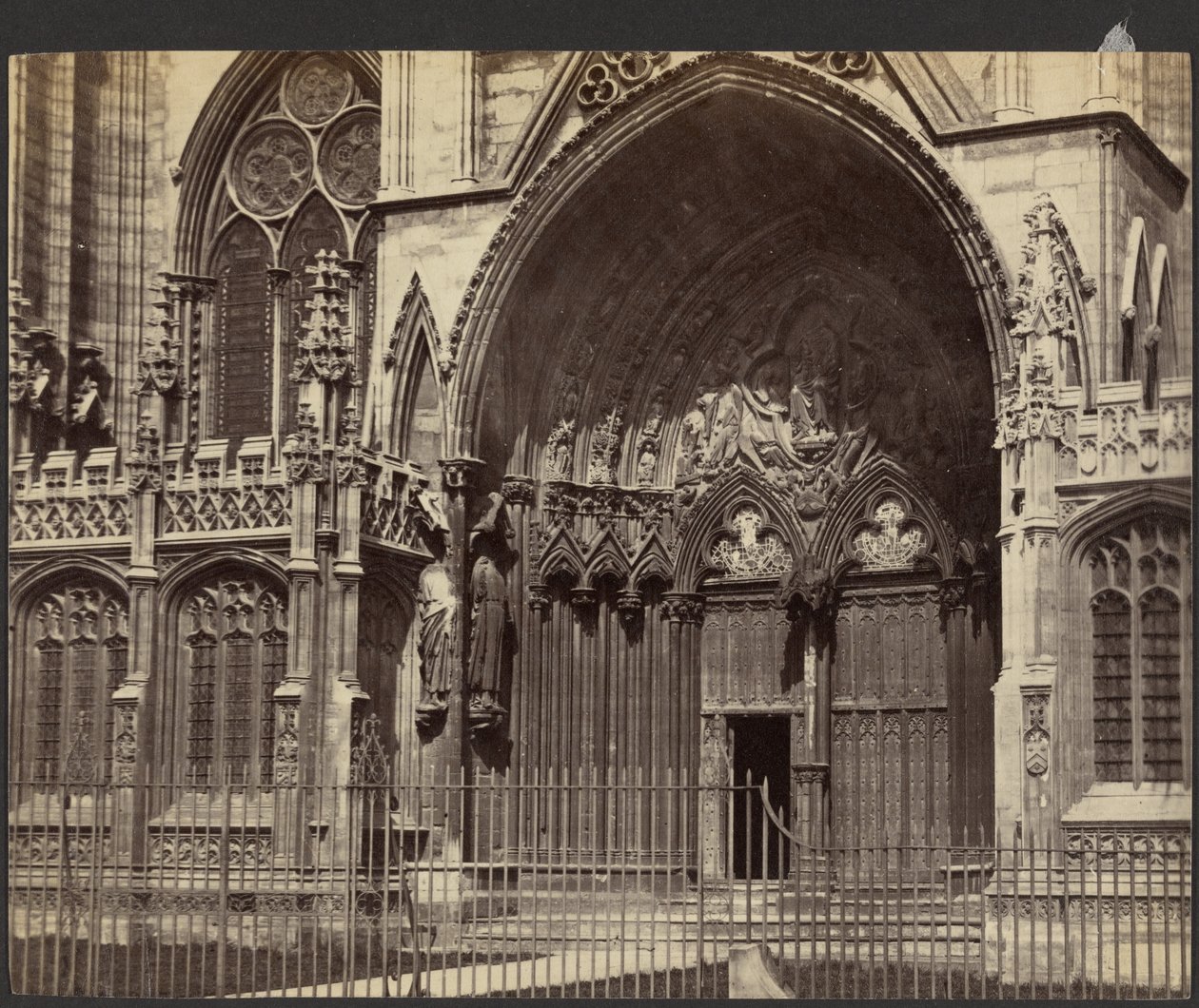Portal einer Kathedrale von Unknown artist