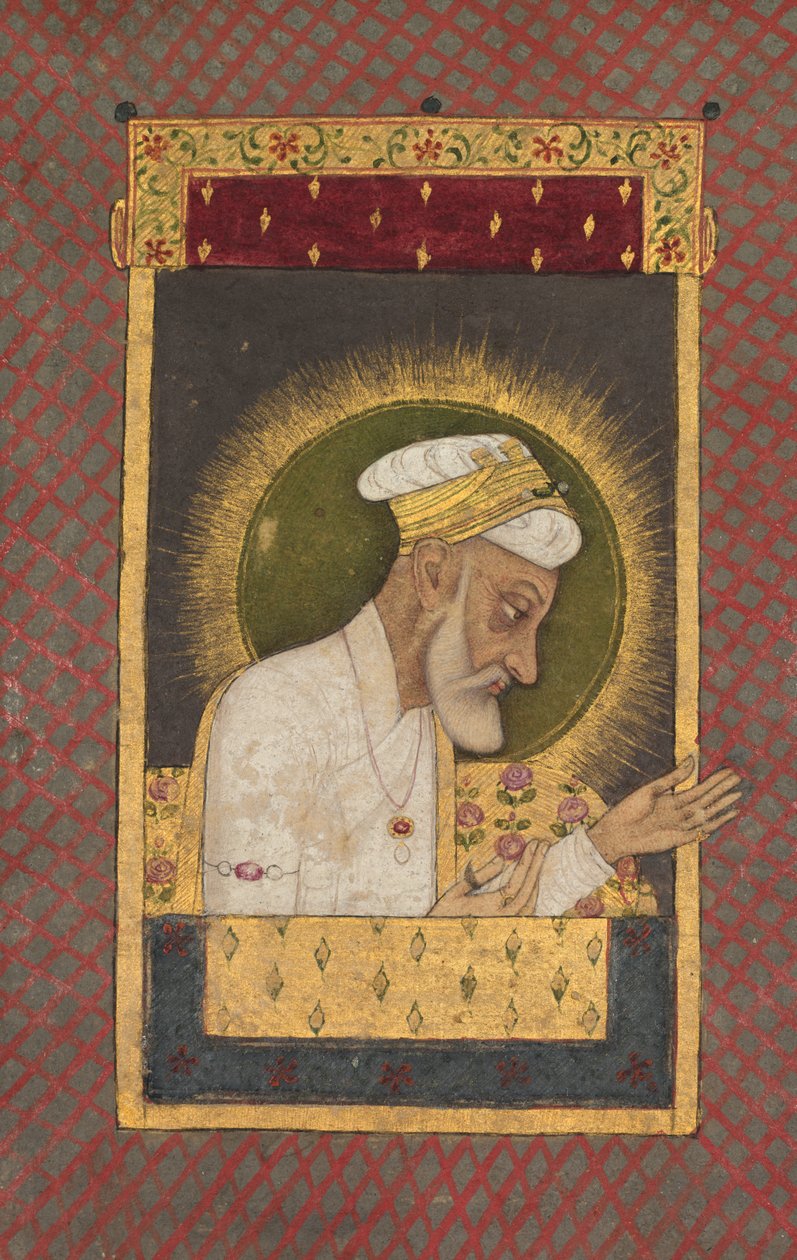 Porträt von Alamgir (r. 1658-1707) von Unknown artist