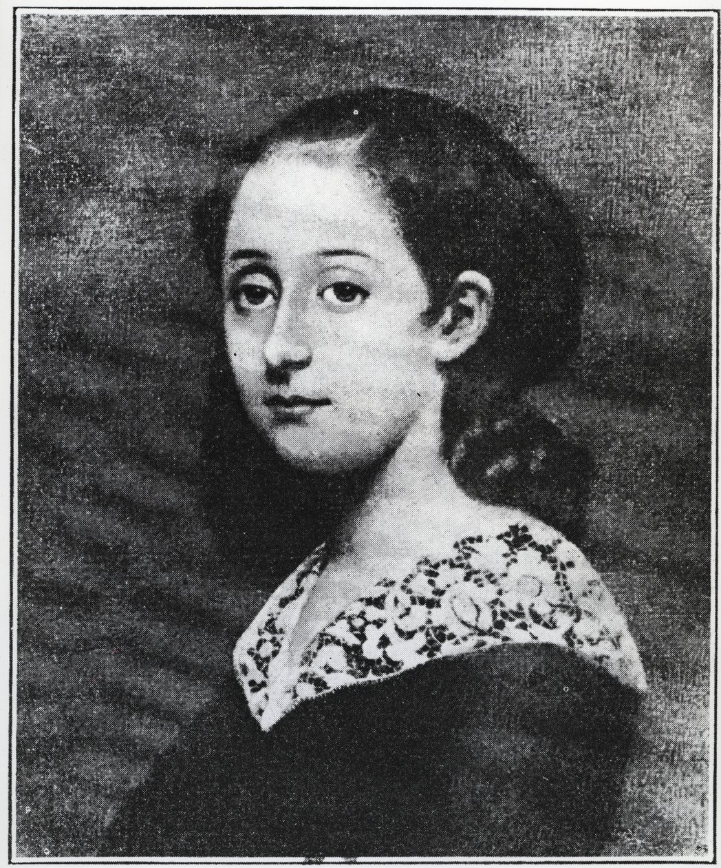 Porträt von Aline Chazal-Tristan von Unknown artist