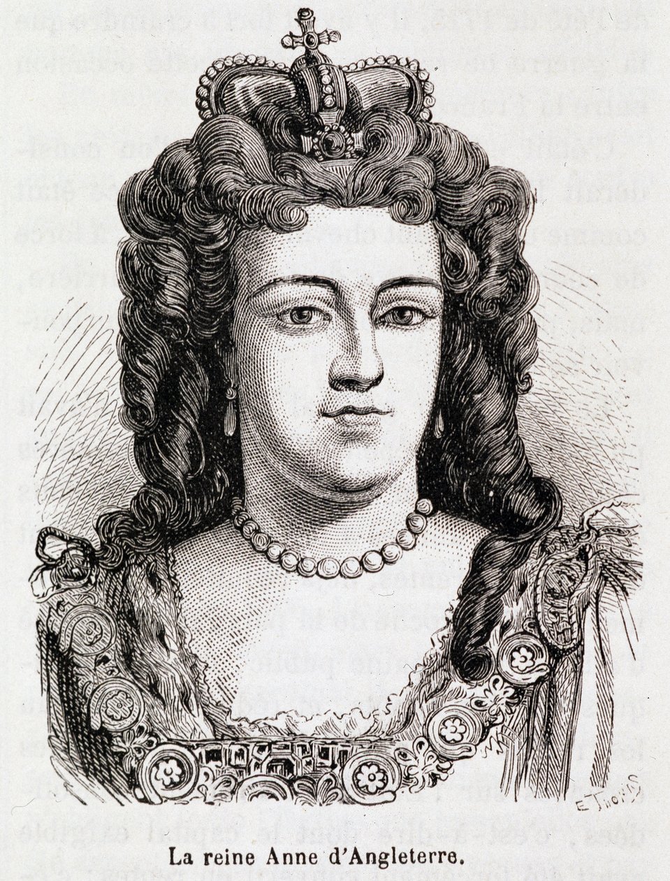 Porträt von Anne von England von Unknown artist