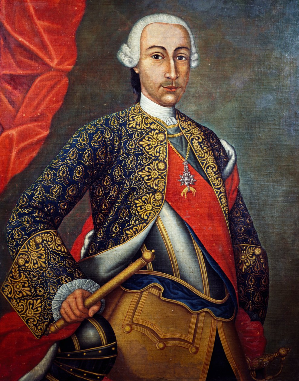 Porträt von Karl III. von Bourbon von Unknown artist