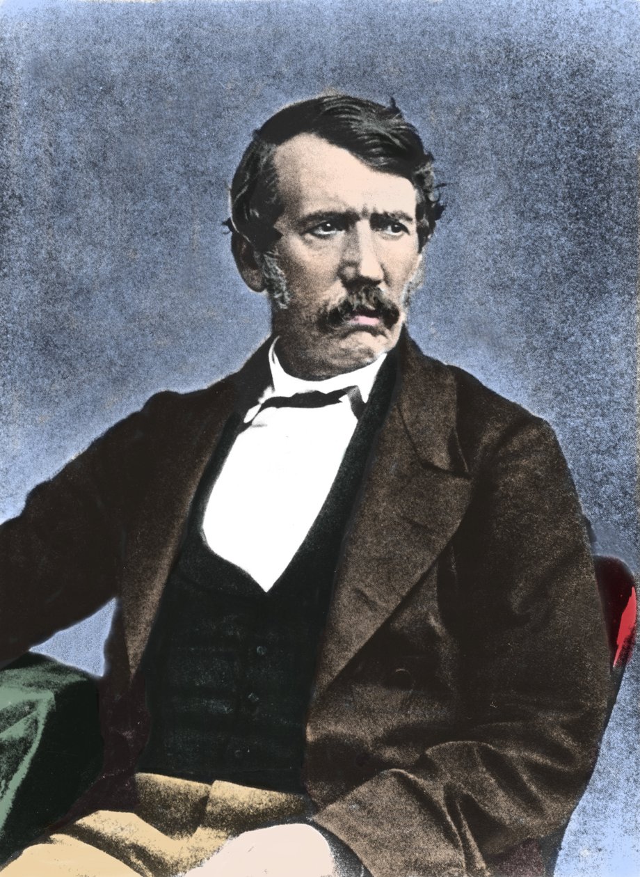 Porträt von David Livingstone, schottischer Missionar und Entdecker von Unknown artist