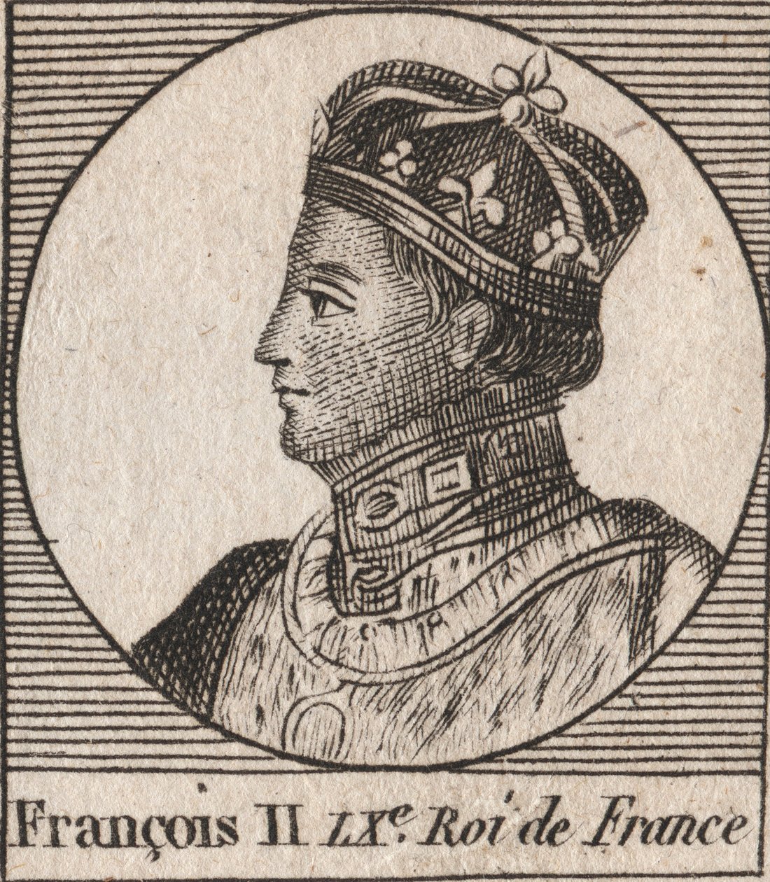 Porträt von François II von Unknown artist