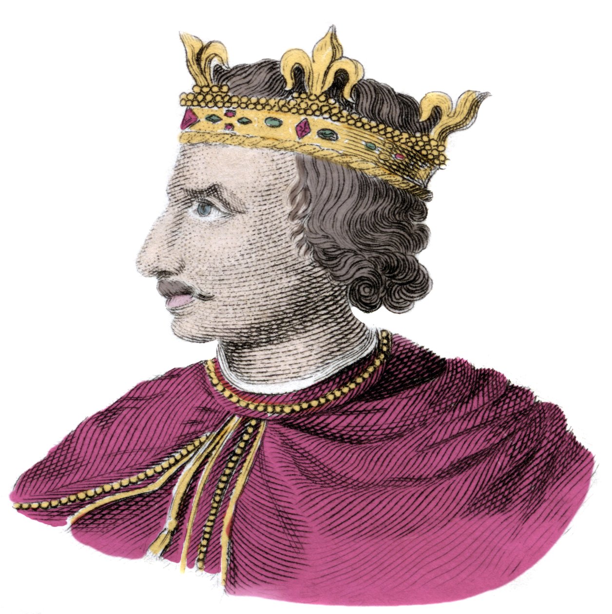 Porträt von Heinrich I. Beauclerc (1068-1135), dritter normannischer König von England von Unknown artist