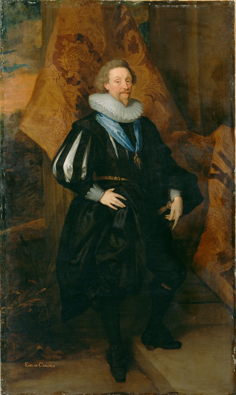 Porträt von James Hay, 1. Earl of Carlisle von Unknown artist