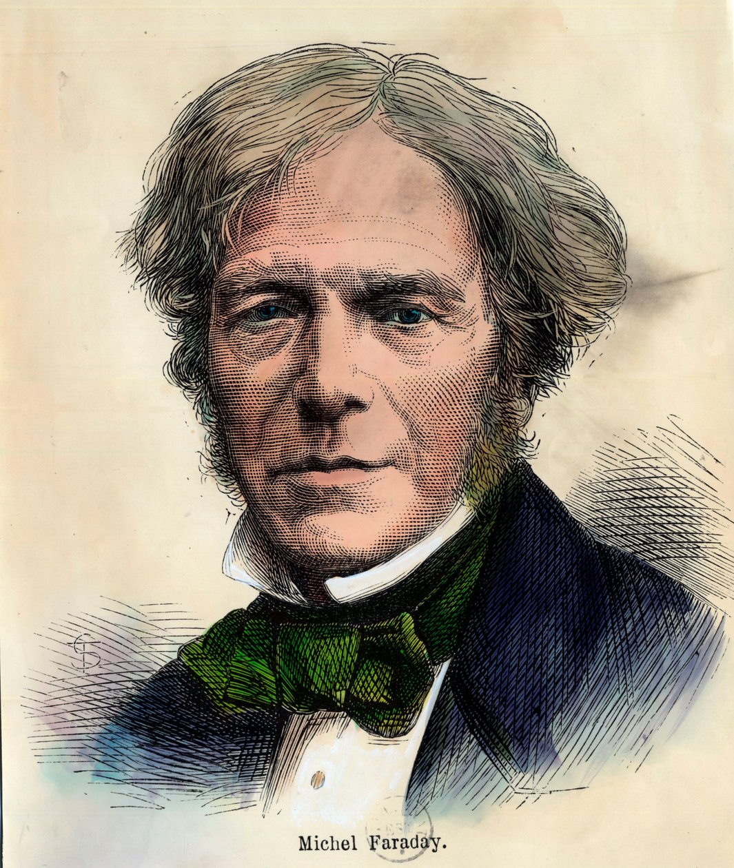 Porträt von Michael Faraday (1791 - 1867), englischer Physiker von Unknown artist