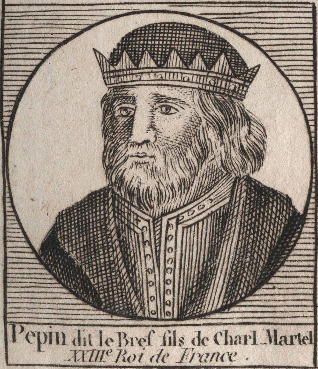 Porträt von Pippin III genannt Pippin der Kurze von Unknown artist