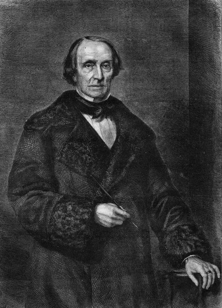 Porträt von Peter von Cornelius, deutscher Maler (1783-1867) von Unknown artist