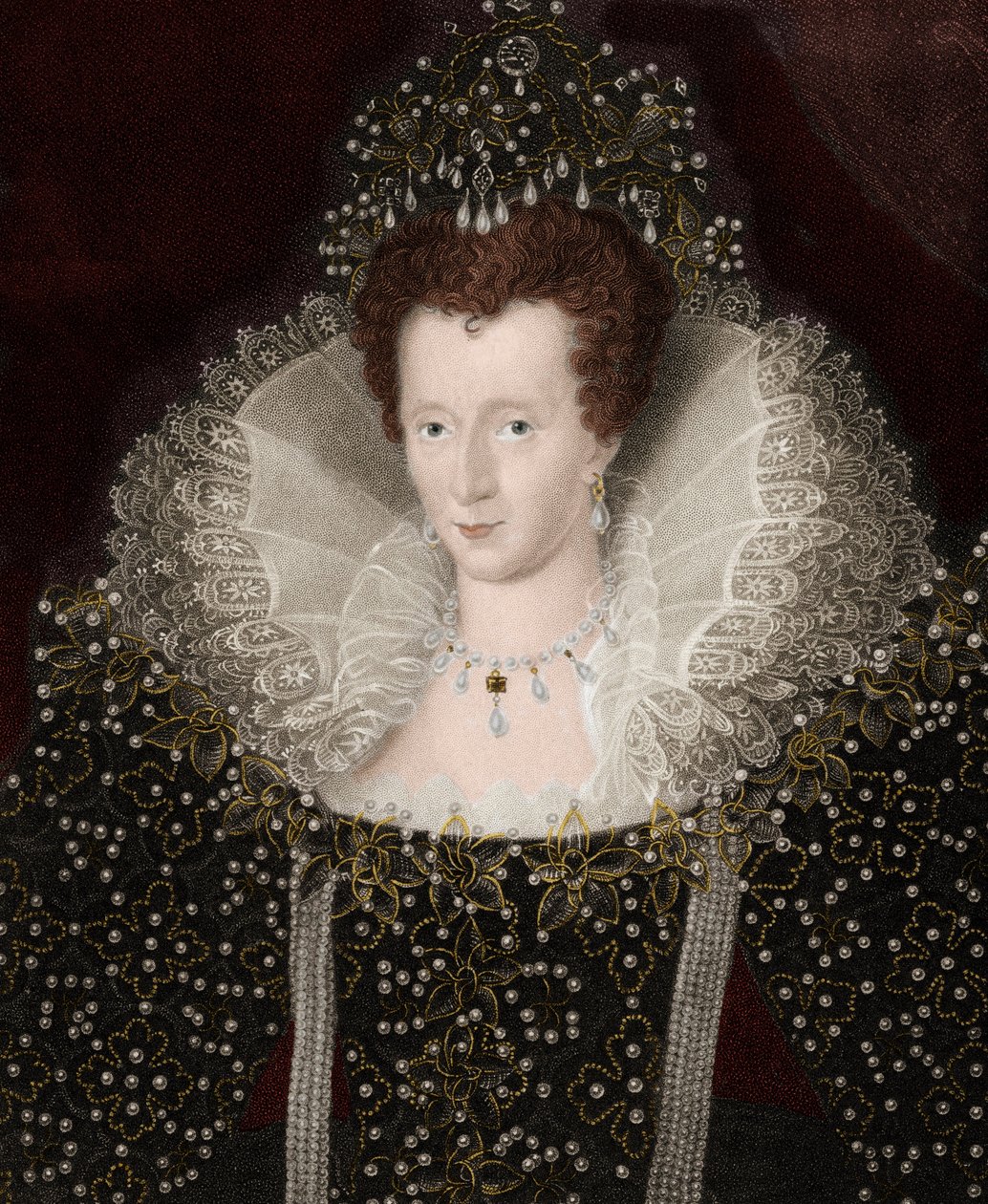 Porträt von Königin Elizabeth I. von England (1533-1603) von Unknown artist