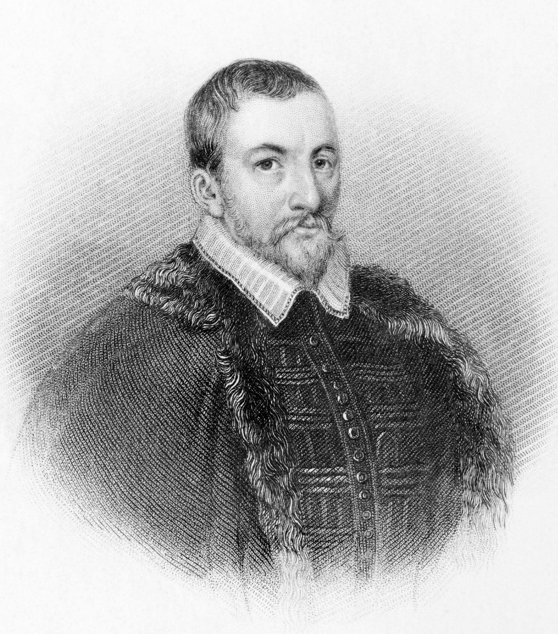 Porträt von Sir Thomas Bodley, englischer Diplomat und Gelehrter (1545-1613) von Unknown artist