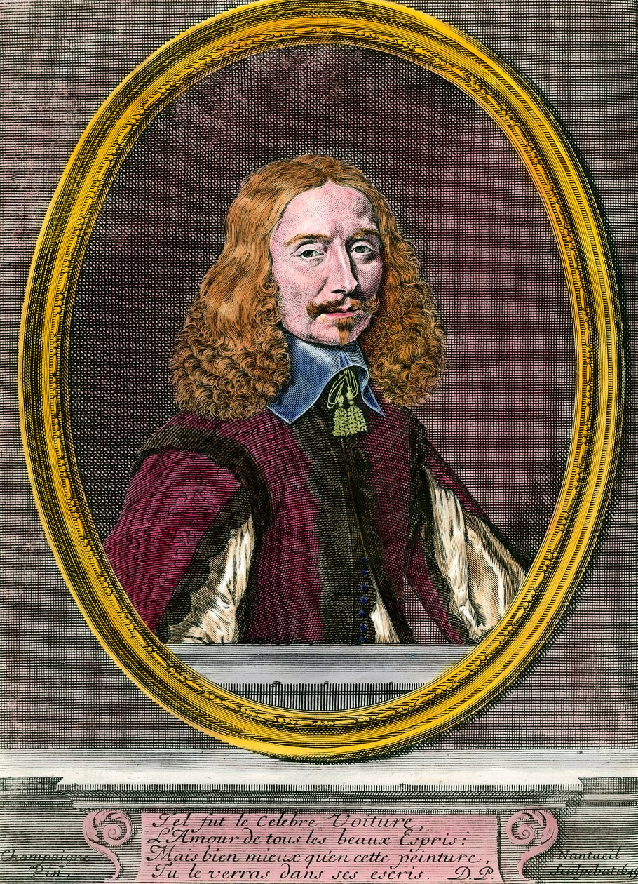 Porträt von Vincent Car (1597-1648), französischer Schriftsteller von Unknown artist