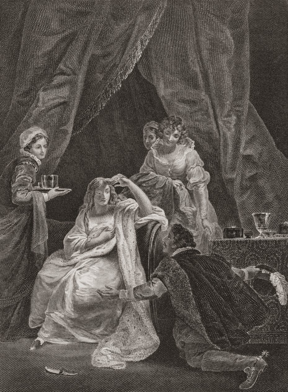 Königin Elizabeth I. und der Earl of Sussex von Unknown artist
