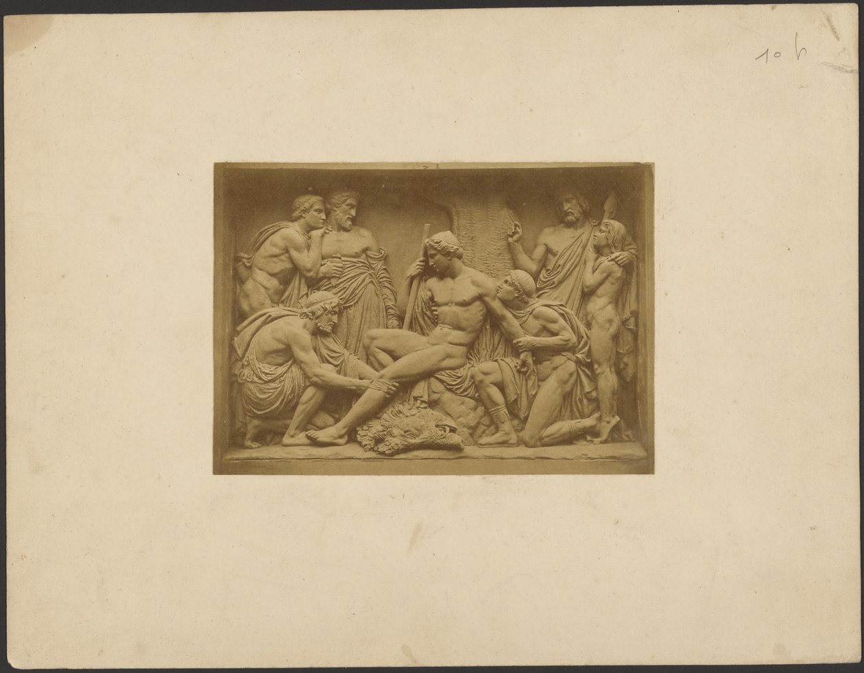 Reliefskulptur von Unknown artist