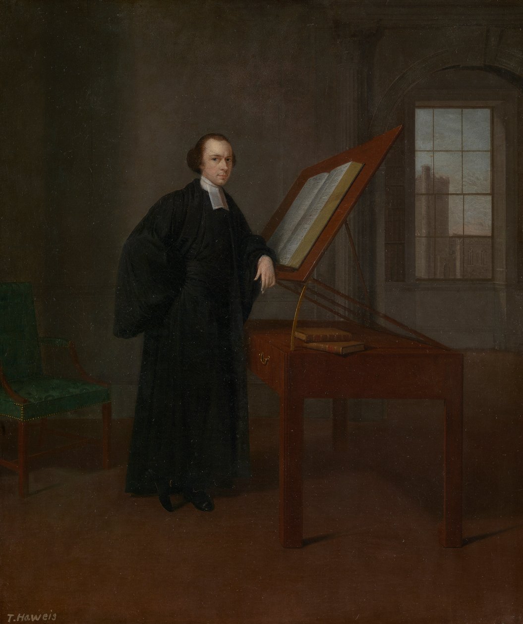 Revd. Dr. Thomas Haweis (1734-1820) von Unknown artist