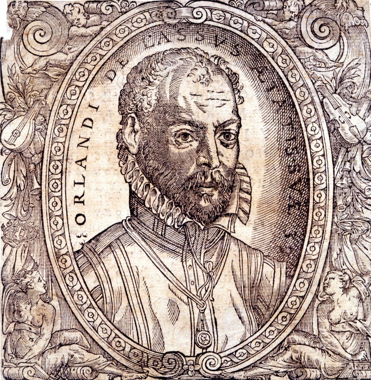 Roland de Lassus (Orlando di Lasso) 1532-1594, franko-flämischer Komponist von Unknown artist
