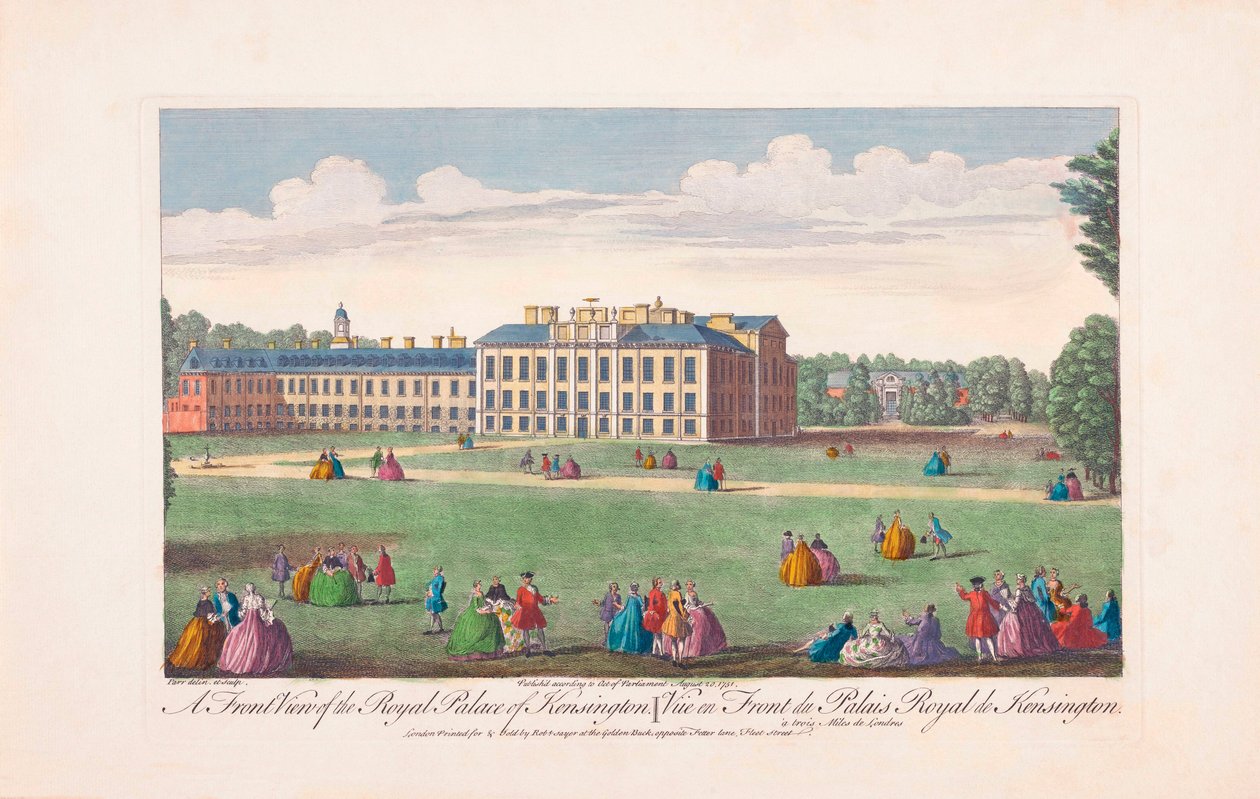 Königlicher Palast von Kensington im 18. Jahrhundert von Unknown artist