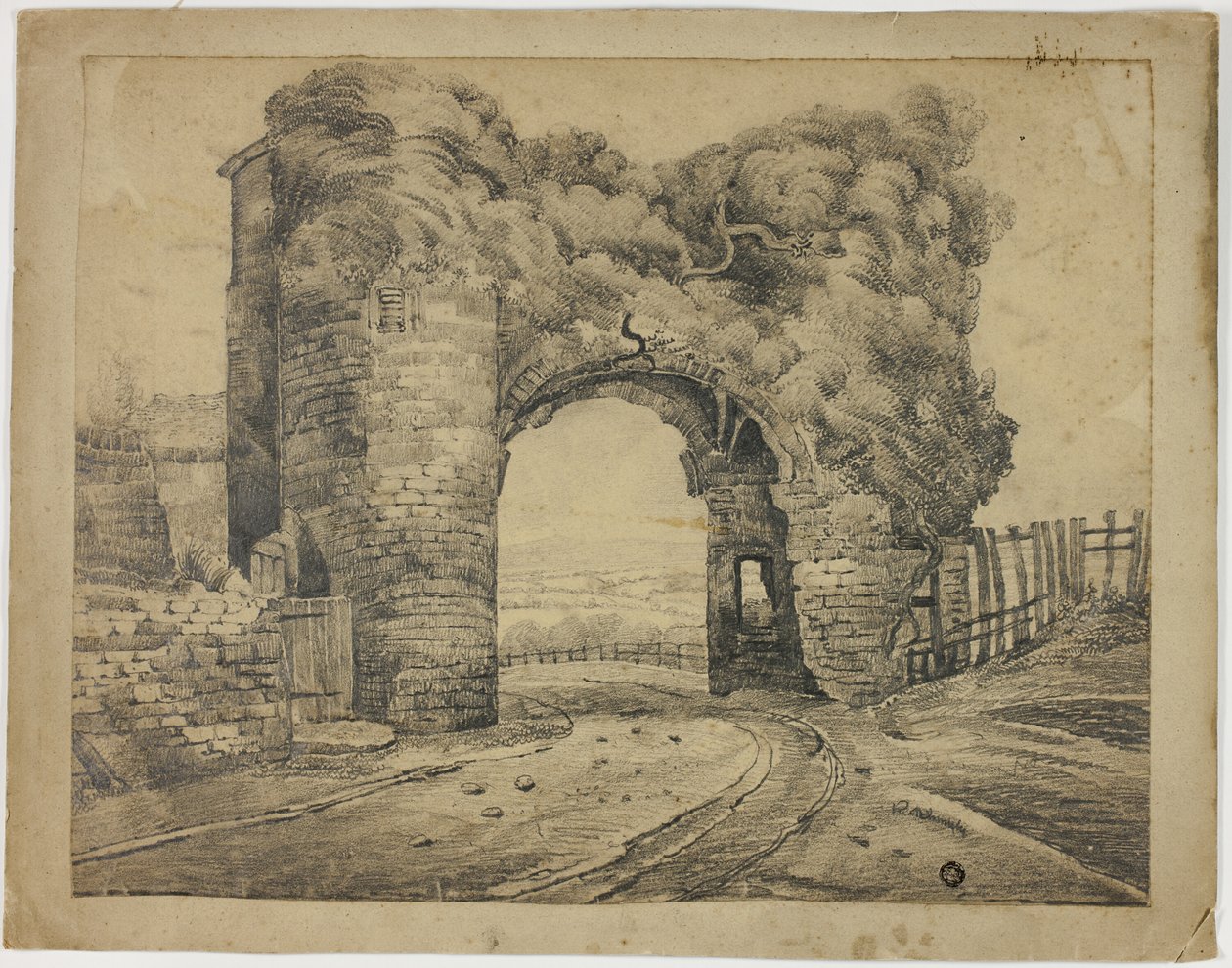 Rye Gate, Winchelsea, Kent von Unknown artist