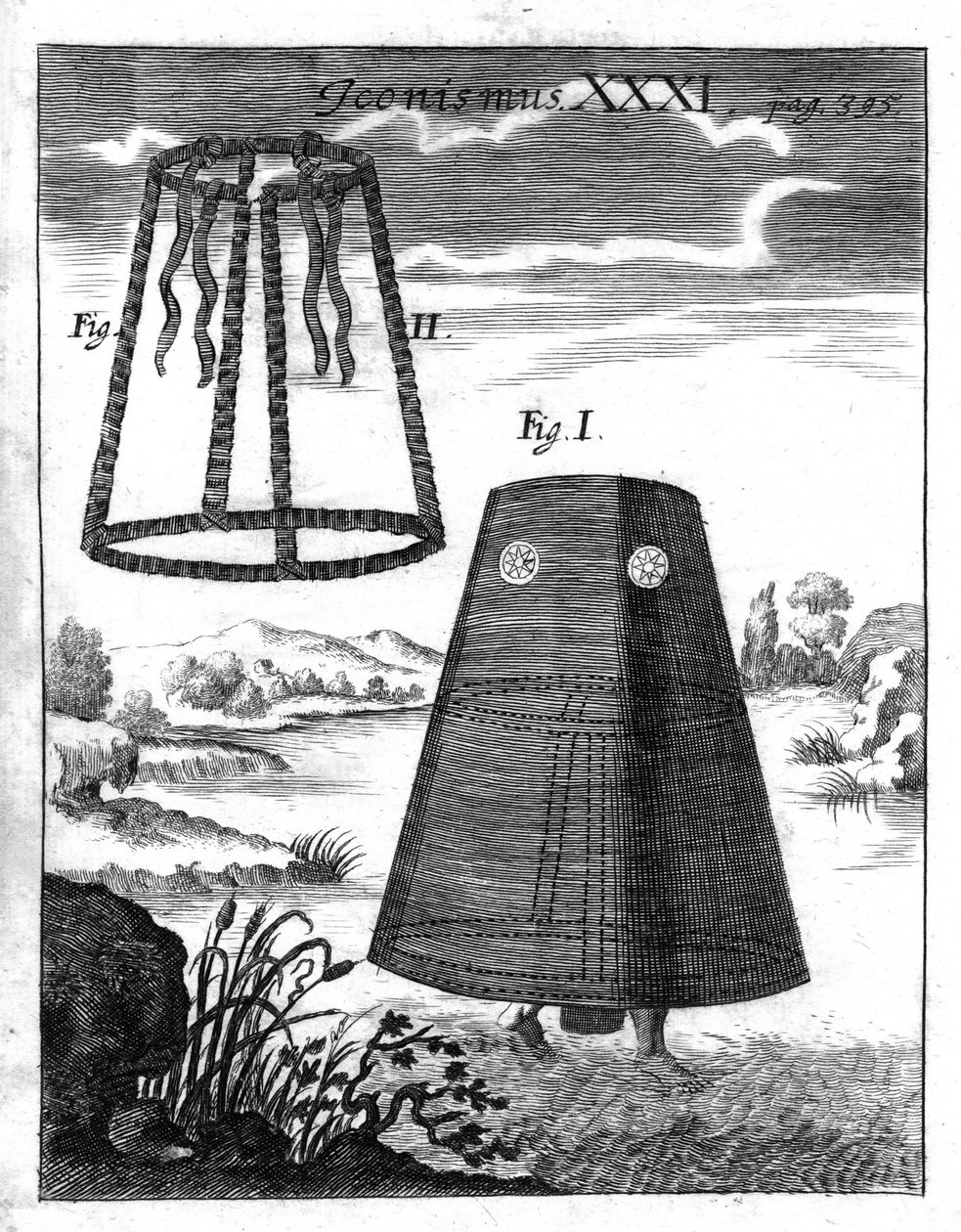 Tauchanzug, vorgestellt von dem Jesuiten Gaspar Schott (oder Caspar Schotti) im Jahr 1664. von Unknown artist