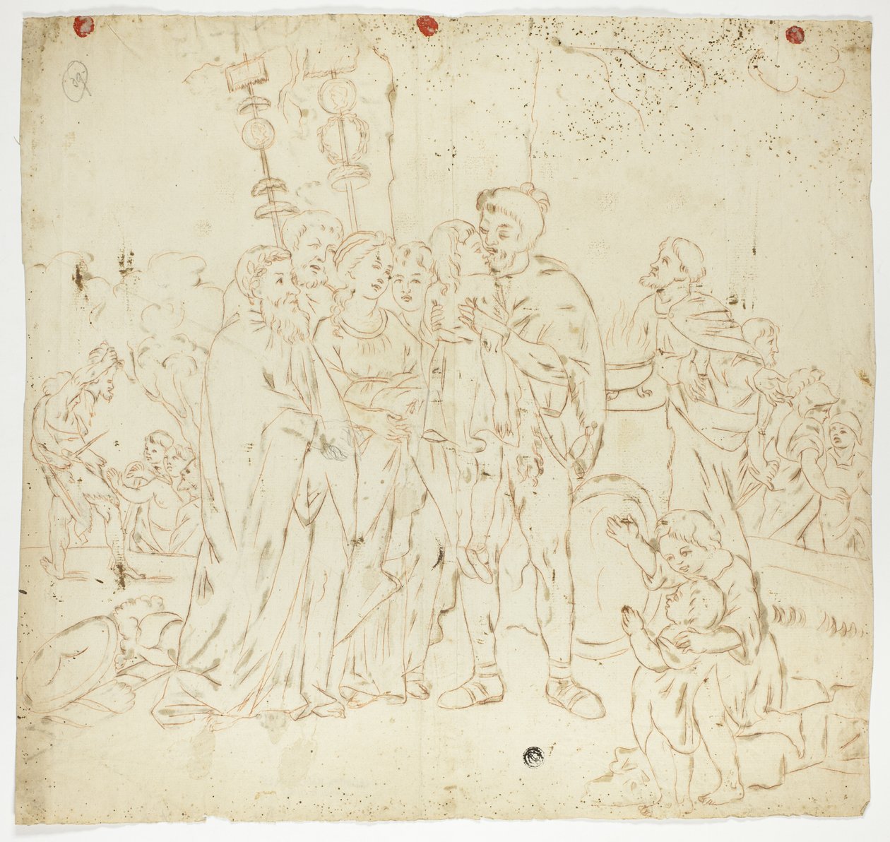 Szene aus der römischen Geschichte von Unknown artist