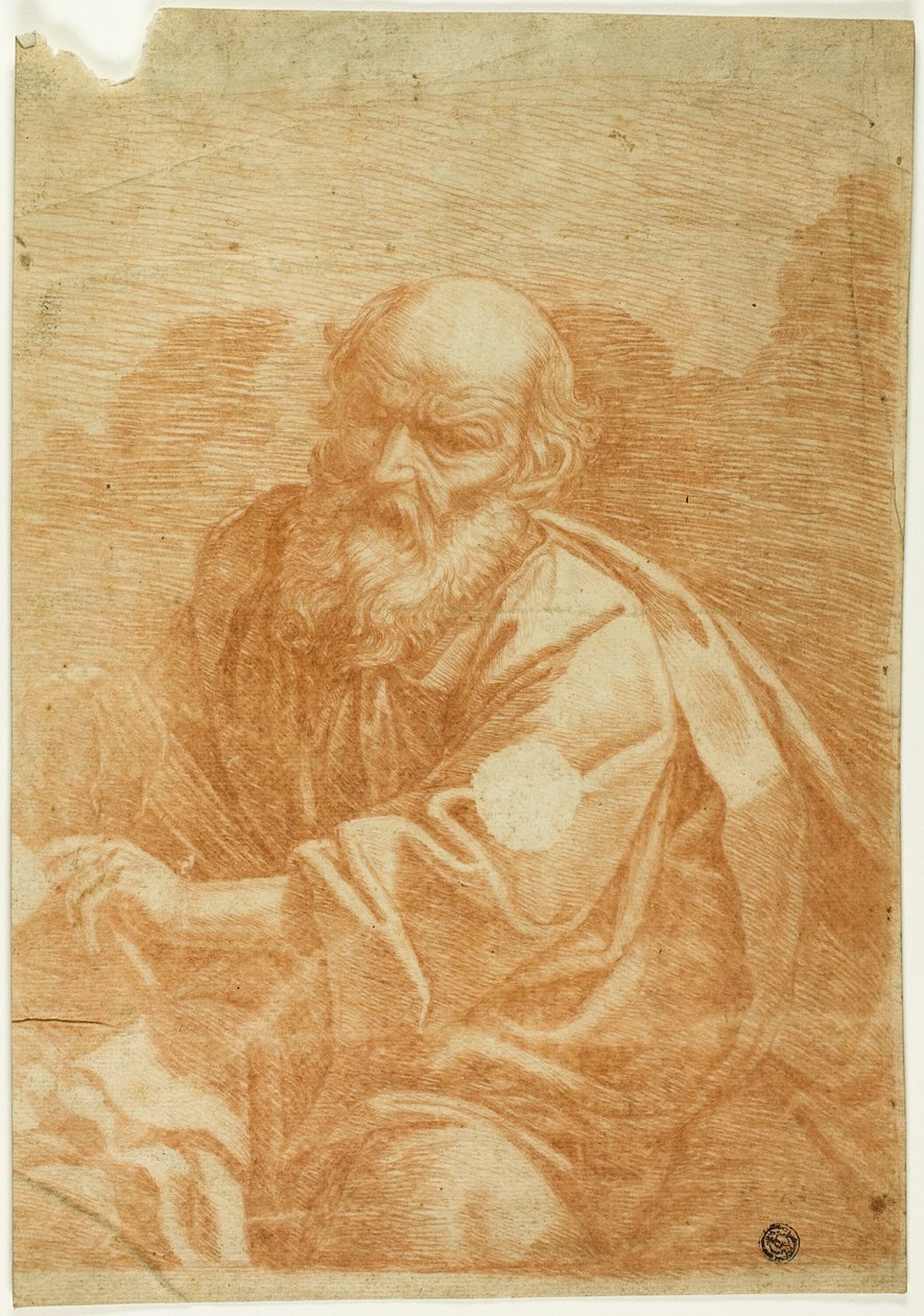 Sitzender Heiliger oder Philosoph von Unknown artist