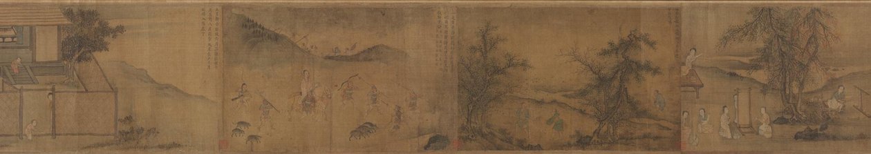 „Siebter Monat“ aus den Oden von Bin (Binfeng) von Unknown artist
