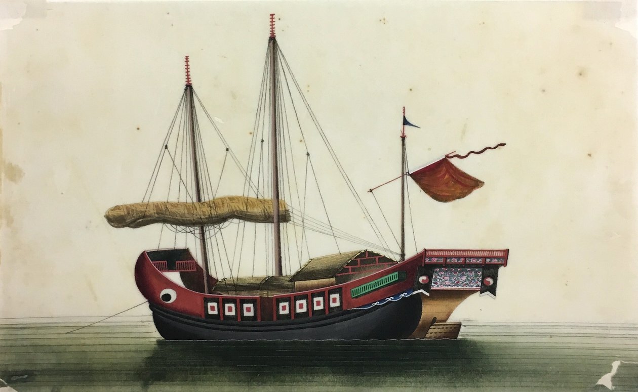 Schiffsgemälde von Unknown artist
