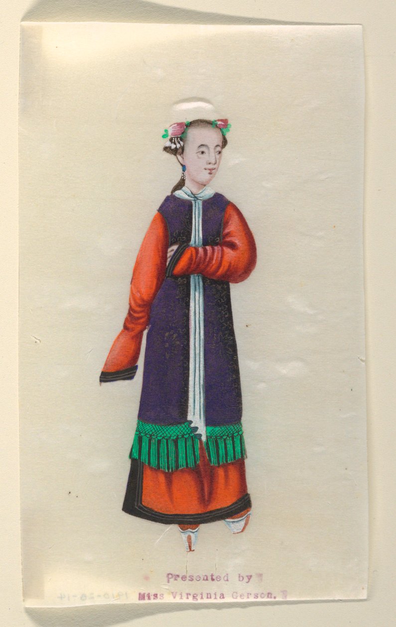 Stehende Dame von Unknown artist
