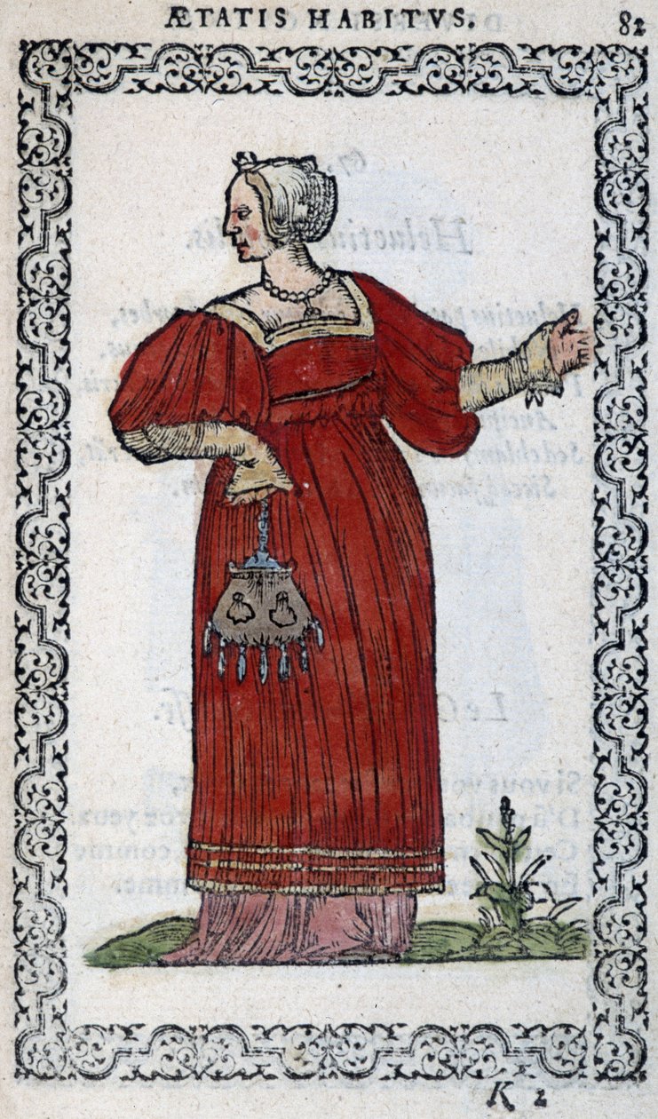 Schweizer Frau - in „Habits et effigies“ von Jean Sulperius von Unknown artist