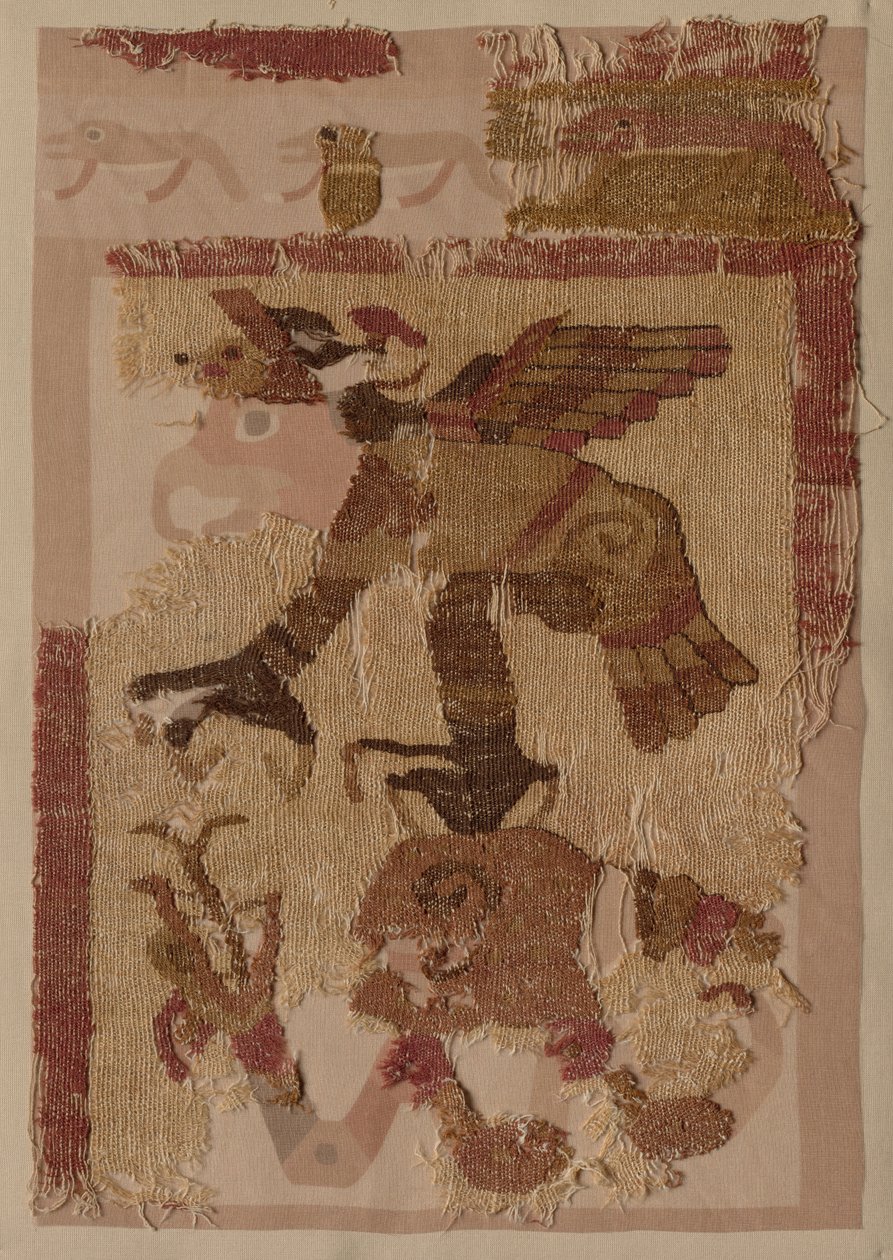 Textilfragment von Unknown artist