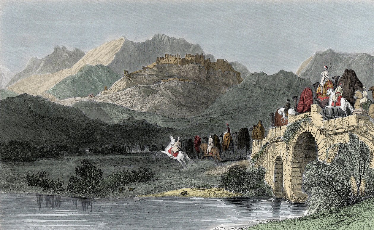 Die Akropolis von Pergamon - Kleinasien oder Anatolien von Unknown artist