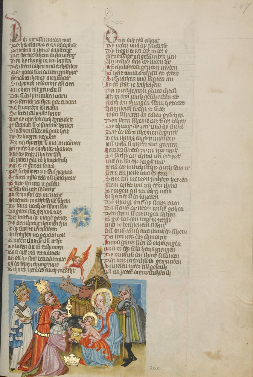 Die Anbetung der Könige von Unknown artist
