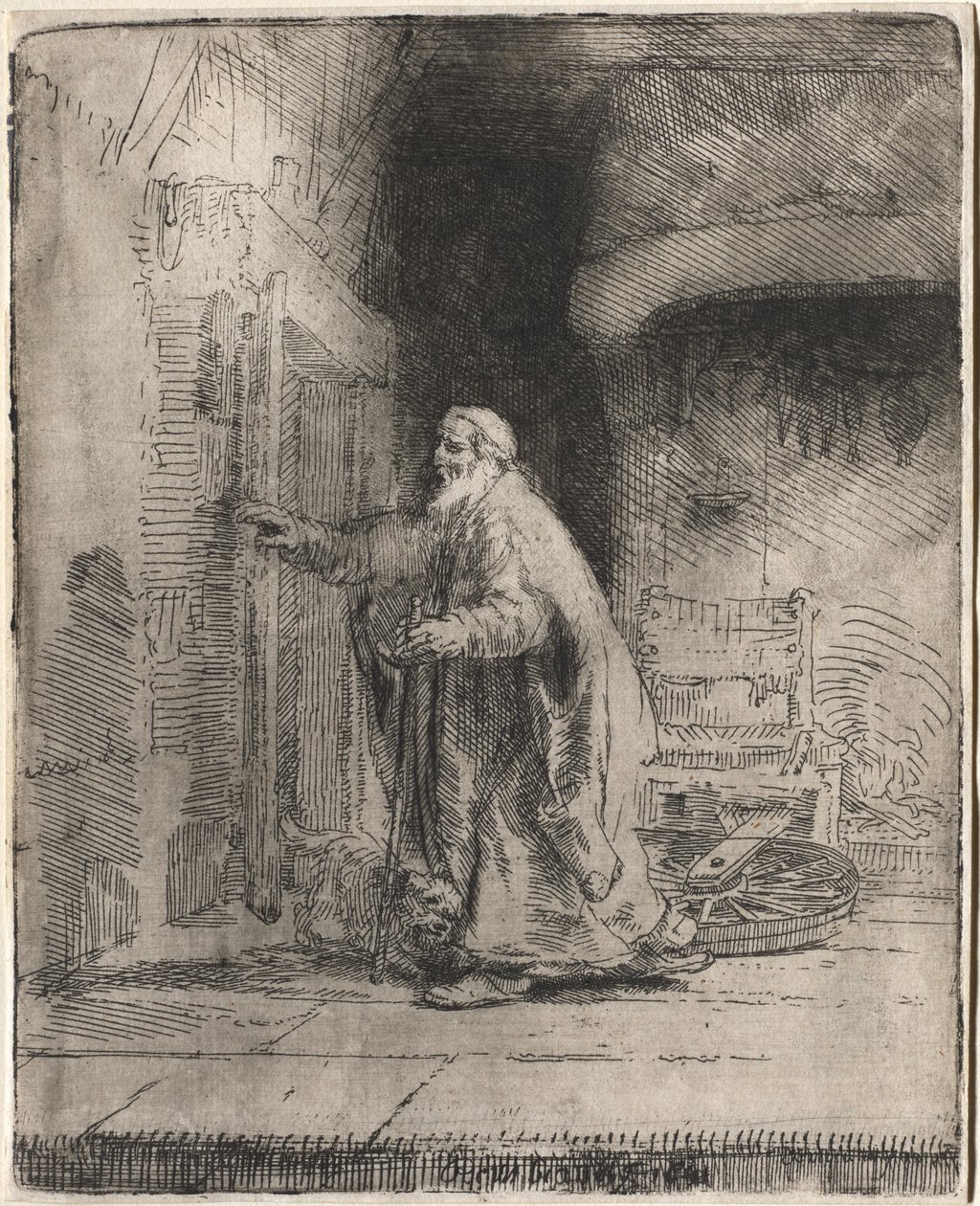 Die Blindheit des Tobit: Die große Platte von Unknown artist