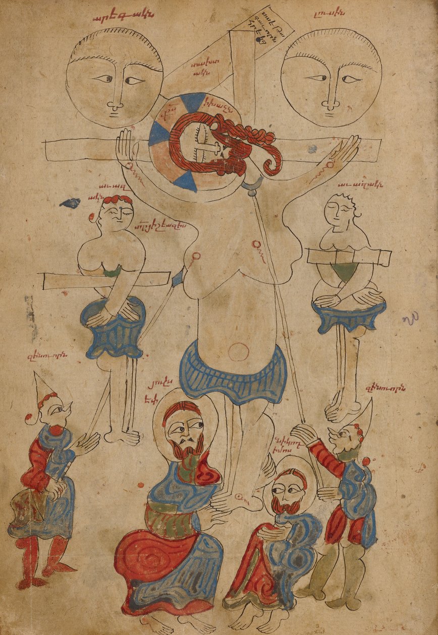 Die Kreuzigung und Die Grablegung von Unknown artist