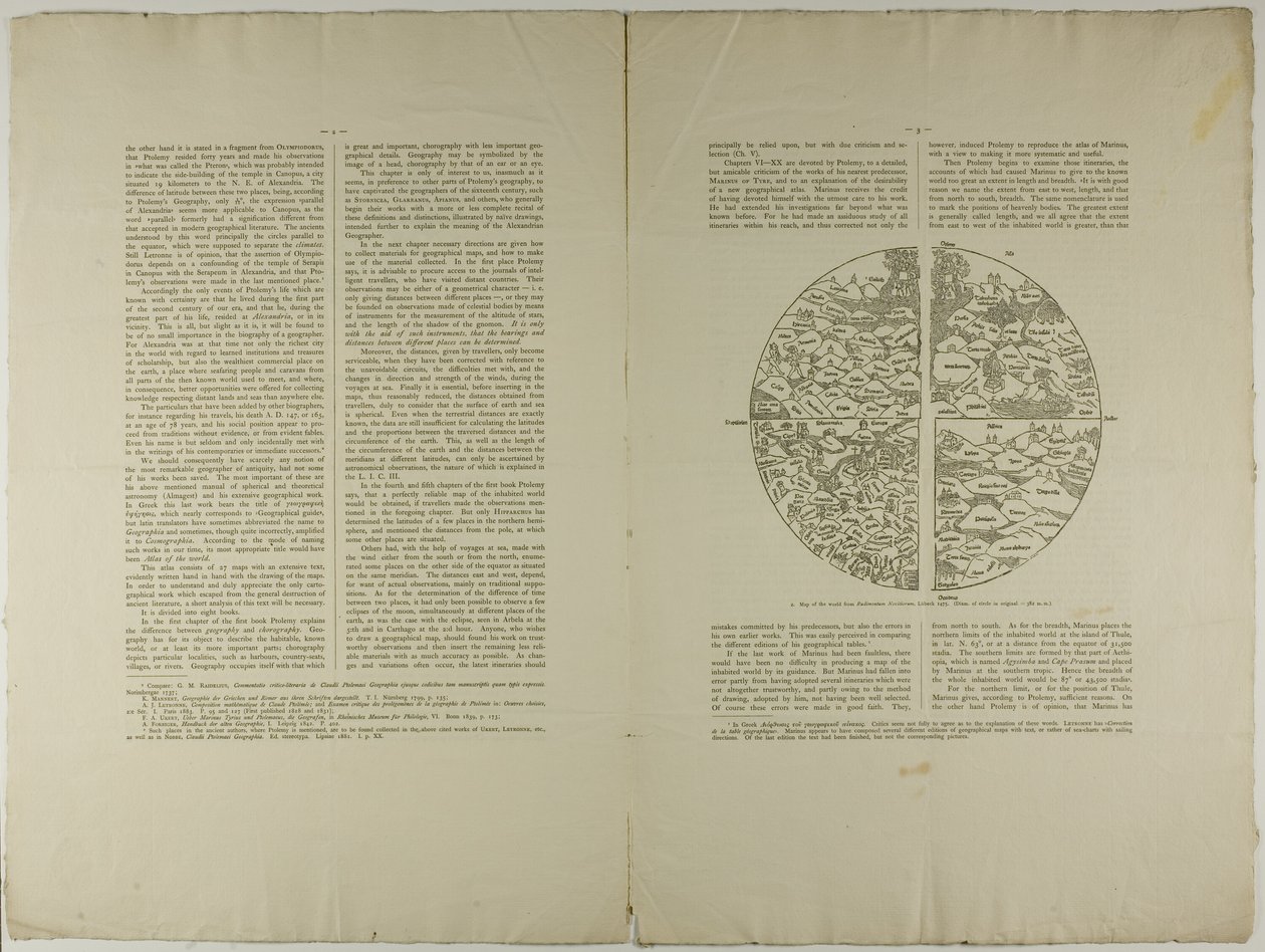 Der Geographische Atlas des Ptolemäus von Unknown artist