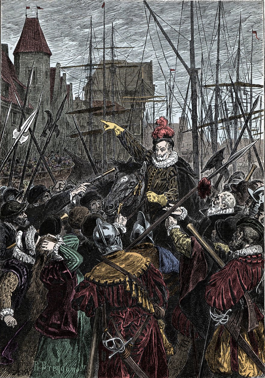 Der Prinz von Oranien in Toulouse von Unknown artist