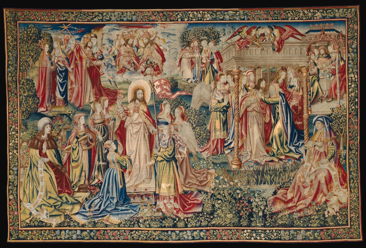 Die Auferstehung aus Die Allegorie der Erlösung des Menschen von Unknown artist