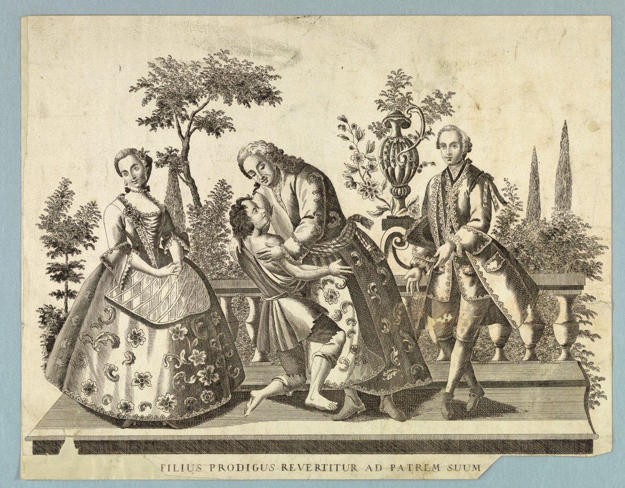 Die Rückkehr des verlorenen Sohnes von Unknown artist
